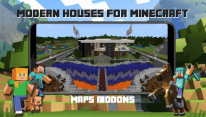 Modern houses for Minecraft