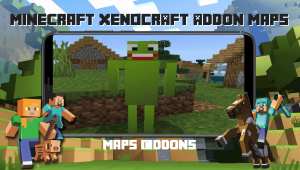 Minecraft XENOCRAFT Addon Maps