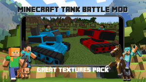 Minecraft tank battle Mod